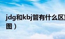 jdg和kbj管有什么区别（kbg管与jdg管区别图）