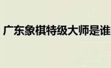 广东象棋特级大师是谁（广东象棋特级大师）