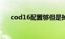 cod16配置够但是掉帧（cod16配置）