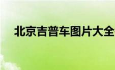 北京吉普车图片大全报价（北京吉普车）