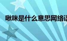 啾咪是什么意思网络语（啾咪是什么意思）