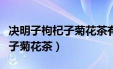 决明子枸杞子菊花茶有什么功效（决明子枸杞子菊花茶）