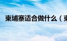 柬埔寨适合做什么（柬埔寨做什么生意好）