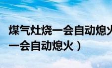 煤气灶烧一会自动熄火是什么原因（煤气灶烧一会自动熄火）