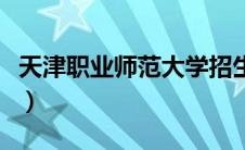 天津职业师范大学招生办（天津职业师范大学）