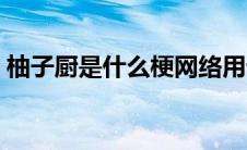 柚子厨是什么梗网络用语（柚子厨是什么梗）