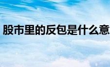 股市里的反包是什么意思（反包是什么意思）