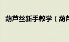 葫芦丝新手教学（葫芦丝自学入门与提高）
