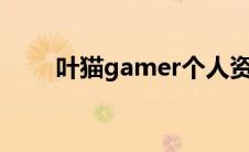 叶猫gamer个人资料（叶猫game）
