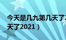 今天是几九第几天了2023（今天是几九第几天了2021）