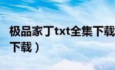 极品家丁txt全集下载（极品家丁txt全集免费下载）