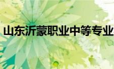 山东沂蒙职业中等专业学校（山东沂蒙学院）