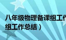 八年级物理备课组工作计划（八年级物理备课组工作总结）
