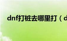 dnf打桩去哪里打（dnf打桩在哪里进去）