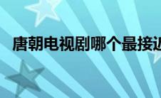 唐朝电视剧哪个最接近历史（唐朝电视剧）
