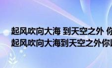 起风吹向大海 到天空之外 你以为飞鸟不知疲惫是什么歌（起风吹向大海到天空之外你以为飞鸟不知疲惫是什么歌）