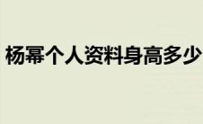 杨幂个人资料身高多少（杨幂个人资料身高）