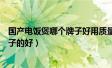 国产电饭煲哪个牌子好用质量好排第一（国产电饭煲哪个牌子的好）