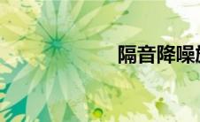 隔音降噪施工单价