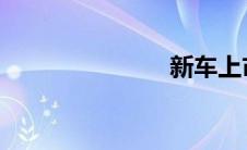 新车上市报价