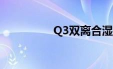 Q3双离合湿式还是干式