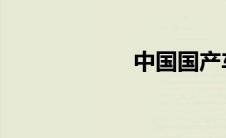 中国国产车有哪些