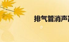 排气管消声器原理详解