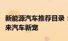 新能源汽车推荐目录：引领绿色出行，精选未来汽车新宠