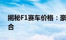揭秘F1赛车价格：豪华速度与金钱的完美结合