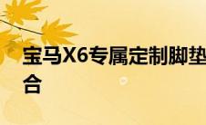 宝马X6专属定制脚垫：时尚与保护的完美结合