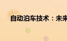 自动泊车技术：未来驾驶的便捷新篇章