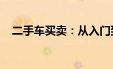 二手车买卖：从入门到精通的全方位指南