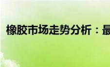 橡胶市场走势分析：最新橡胶价格行情报告