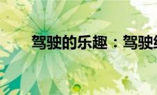 驾驶的乐趣：驾驶细节的魅力与体验