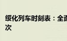 绥化列车时刻表：全面解析列车运行时间与班次
